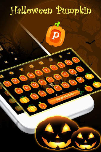 Halloween Pumpkin Keyboard screenshot 1