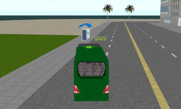 ?San Andreas City Bus Parking screenshot 4
