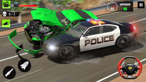 Police Chase Car Games screenshot 2