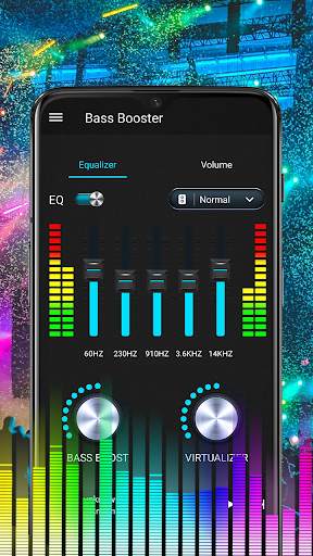 Bass Booster Pro - Equalizer Mp3 & Music Player screenshot 2