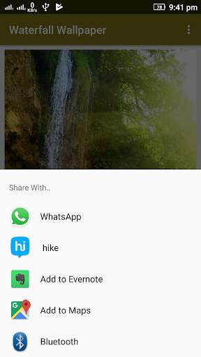 Waterfall Wallpaper screenshot 7