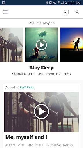 8tracks playlist radio screenshot 1