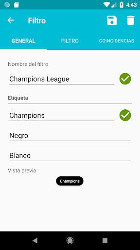 Feedfilter - Twitter, Noticias, RSS, Atom... screenshot 6