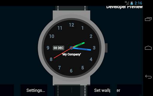Analog Clock screenshot 6