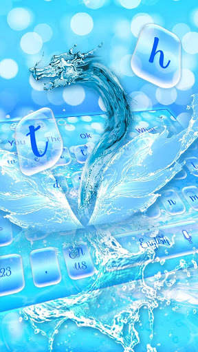 Blue Water Keyboard screenshot 1