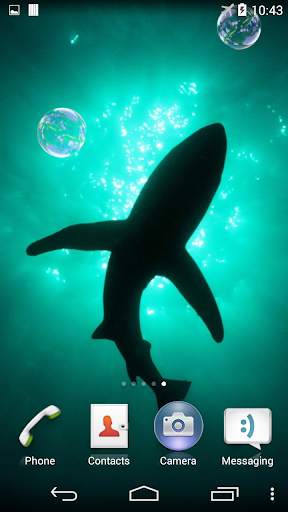 Shark Live Wallpaper screenshot 5