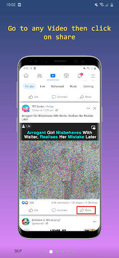 Downloader for Facebook screenshot 2