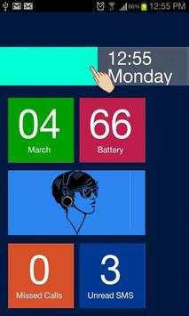 Blue Theme Go Locker screenshot 2