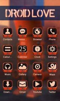 Droid Love GO Launcher screenshot 7