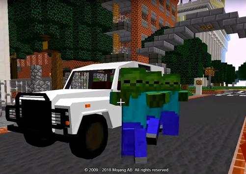 Zombie Apocalypse Minecraft PE screenshot 1