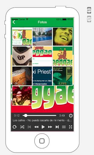 Radio Reggae. Reggae music. Reggae Radio Músic app screenshot 9