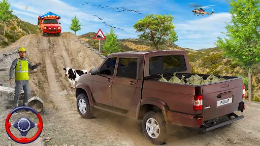 Driving Pickup Truck Games 4x4 screenshot 2
