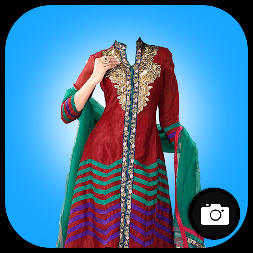 Indian Girls Photo Dress icon