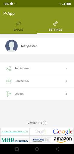 P-Messenger Lite screenshot 2