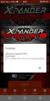 Xpander VPN screenshot 1