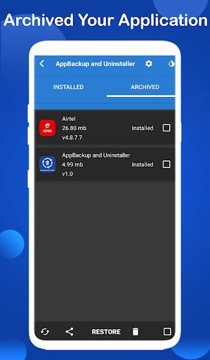 Uninstaller : App Backup , Multi App Uninstaller screenshot 4