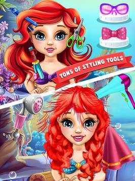 Mermaid Hair Salon Game screenshot 3