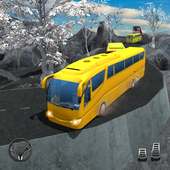 Bus Racing On Mountain Game - Hill Coach Driver logo