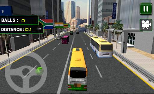 Cricket World Cup Bus Racing screenshot 5
