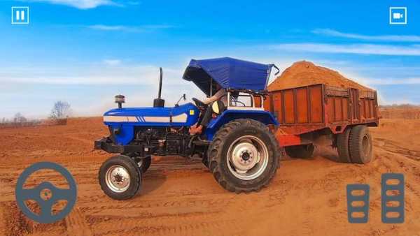 Tractor Trolley: Heavy Cargo Tractor Farming screenshot 1