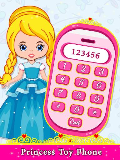Princess Baby Phone games screenshot 1