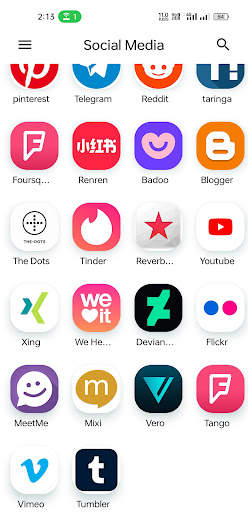 All Social Media Apps in One screenshot 2