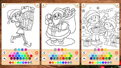 Christmas Coloring book screenshot 8