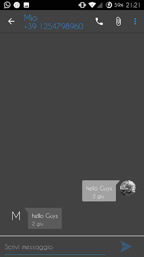 Material Blue CM Theme screenshot 7