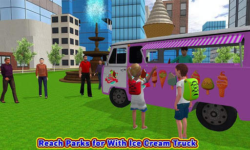 Food Truck Driving 2019: Ice Cream Factory screenshot 5
