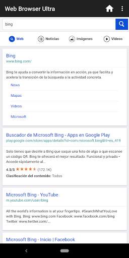 Web Browser Ultra screenshot 3
