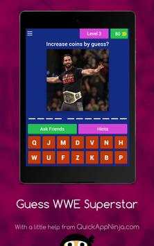 Guess WWE Superstar 2 screenshot 4