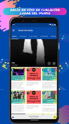 World Hits Radio (Radio Hits Chile) screenshot 3
