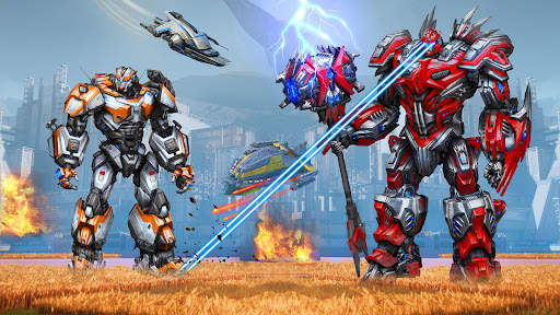 Robot Transform Car Games 3D screenshot 3