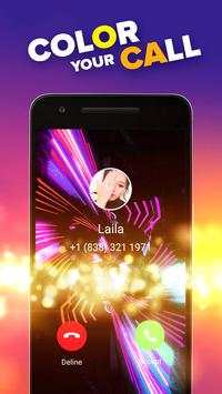 Funny Color your call - Caller screen Flash screen screenshot 1