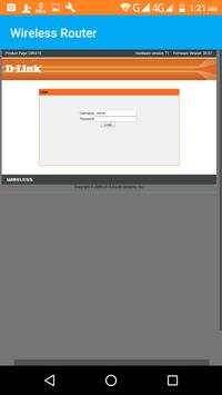 Router Setup Page screenshot 2