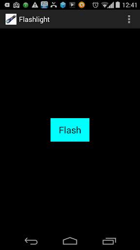 Flashlight on your phone screenshot 1