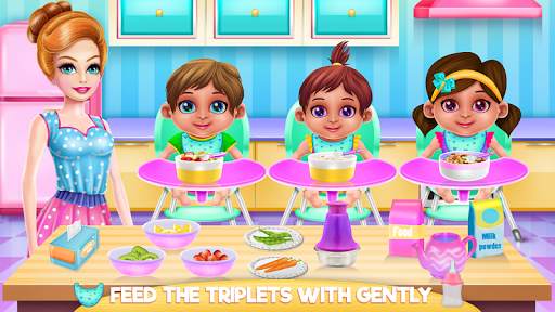 Crazy Mommy Triplets Care скриншот 3