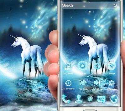 Ice Unicorn Theme screenshot 3