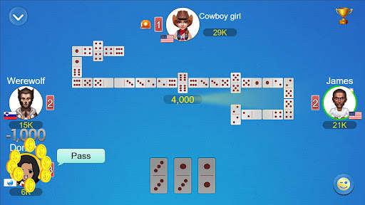 Dominoes :Block Draw All Fives screenshot 2