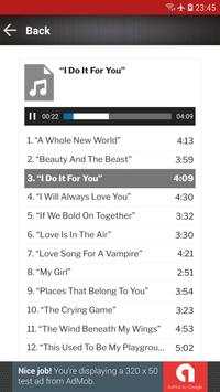 Love Songs MP3 Sweet Memories screenshot 5