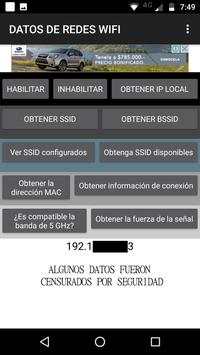 DATOS DE REDES WIFI screenshot 4