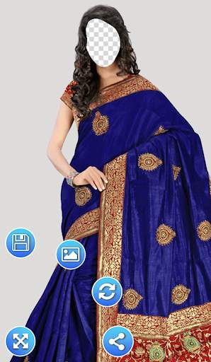 Women Saree Photo Frames screenshot 3