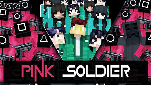 Pink Soldier Mod for Minecraft screenshot 1