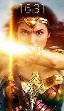 Wonder Woman Lock Screen 1 تصوير الشاشة