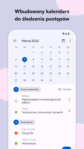 Kalendarz Szkolny: Plan lekcji screenshot 5