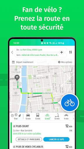 Mappy - GPS Itinéraires plans screenshot 6