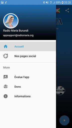 Radio Maria Burundi screenshot 4
