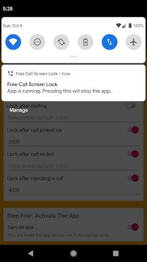 Free Call Screen Lock screenshot 3