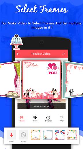 Anniversary Video maker With Music screenshot 2