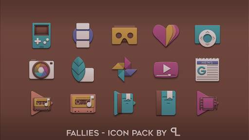 Fallies Icon pack - Chocolat screenshot 4